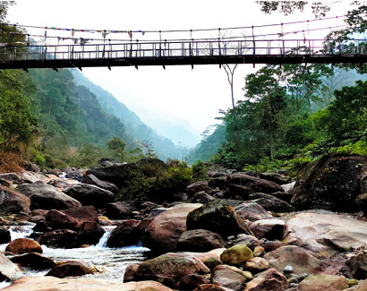 Hanging Bridge, Sikkim